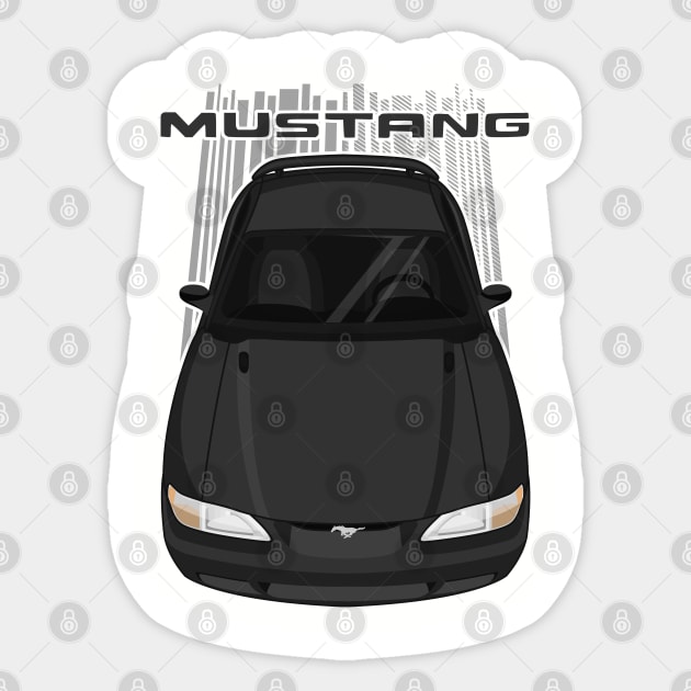 Mustang GT 1994 to 1998 SN95 - Black Sticker by V8social